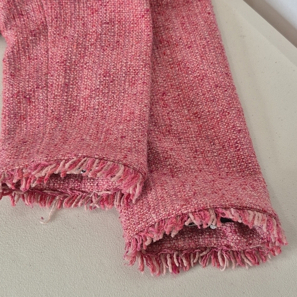 Cabi Madison Avenue Pink Tweed Coat - Size 6 - Picture 10 of 16